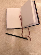 Hand Block Print Handmade Paper Diary, Handmade Journal Notebook, Artisan Writing Journal, Sustainable Gift