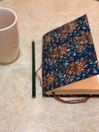 Hand Block Print Handmade Paper Diary, Handmade Journal Notebook, Artisan Writing Journal, Sustainable Gift