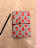 Hand Block Print Handmade Paper Diary, Handmade Journal Notebook, Artisan Writing Journal, Sustainable Gift