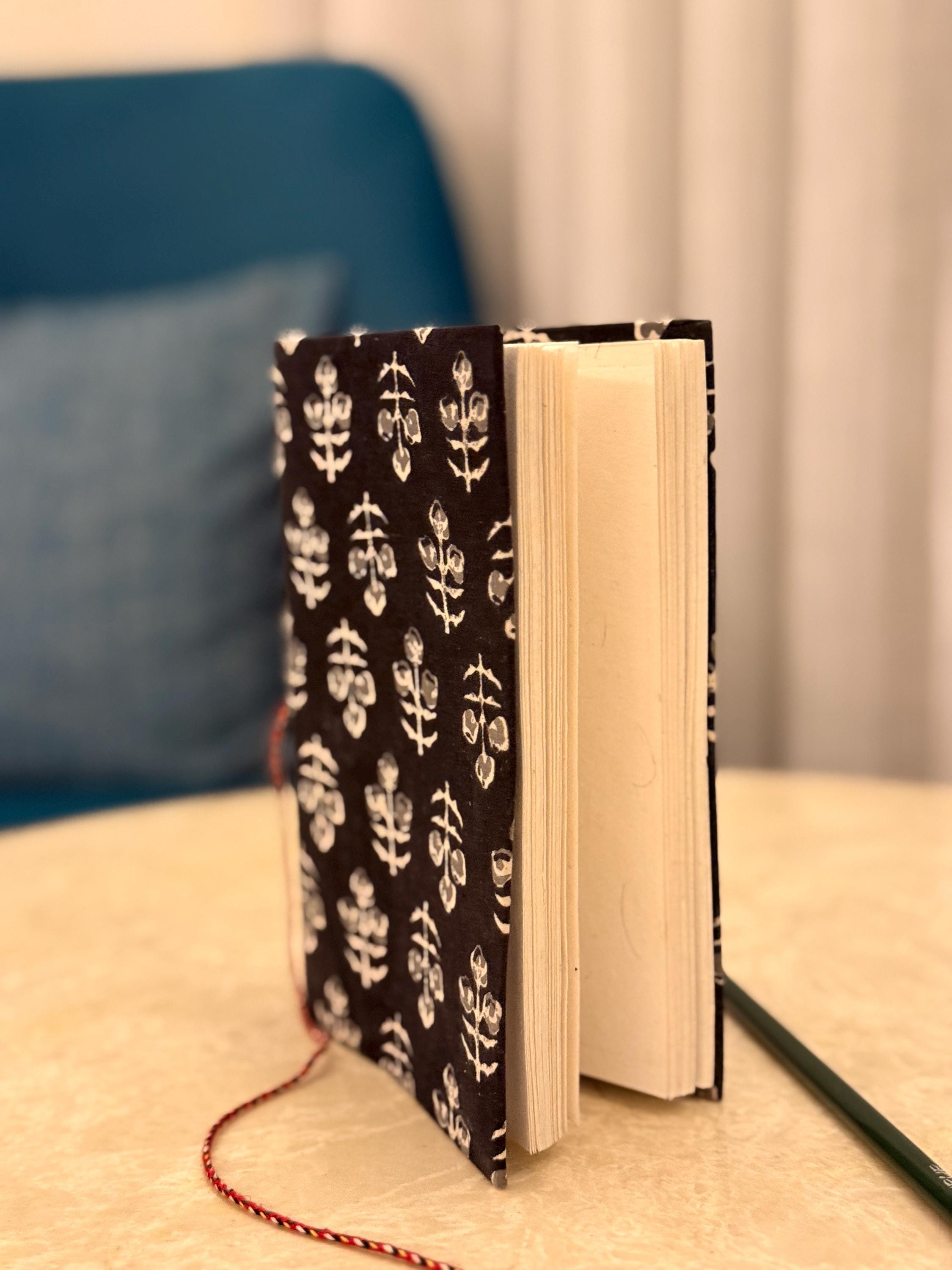 Hand Block Print Handmade Diary, Artisan Paper Journal, Writing Notebook, Unique Handmade Gift