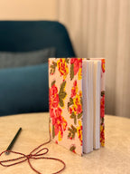 Hand Block Print Handmade Paper Diary, Handmade Journal Notebook, Artisan Writing Journal, Sustainable Gift