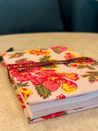 Hand Block Print Handmade Paper Diary, Handmade Journal Notebook, Artisan Writing Journal, Sustainable Gift