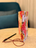 Hand Block Print Handmade Paper Diary, Handmade Journal Notebook, Artisan Writing Journal, Sustainable Gift