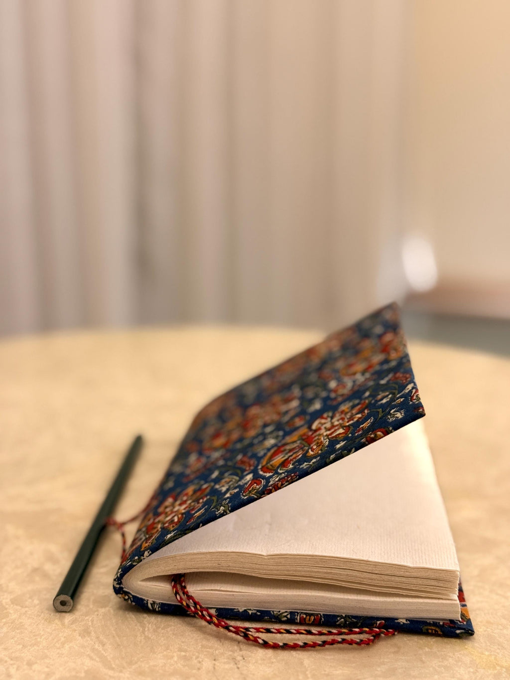 Hand Block Print Handmade Paper Diary, Handmade Journal Notebook, Artisan Writing Journal, Sustainable Gift
