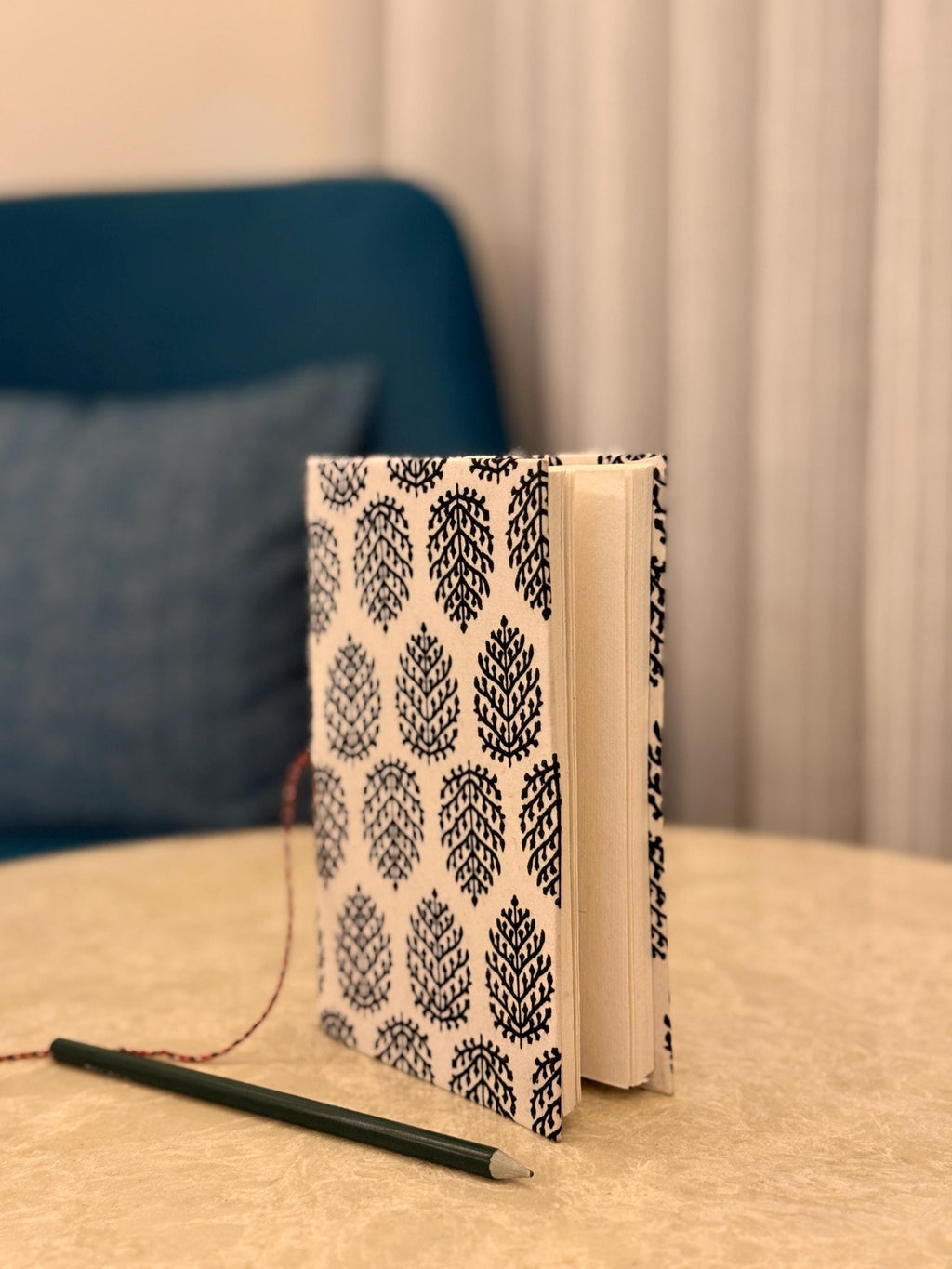Hand Block Print Handmade Diary, Artisan Paper Journal, Writing Notebook, Unique Handmade Gift