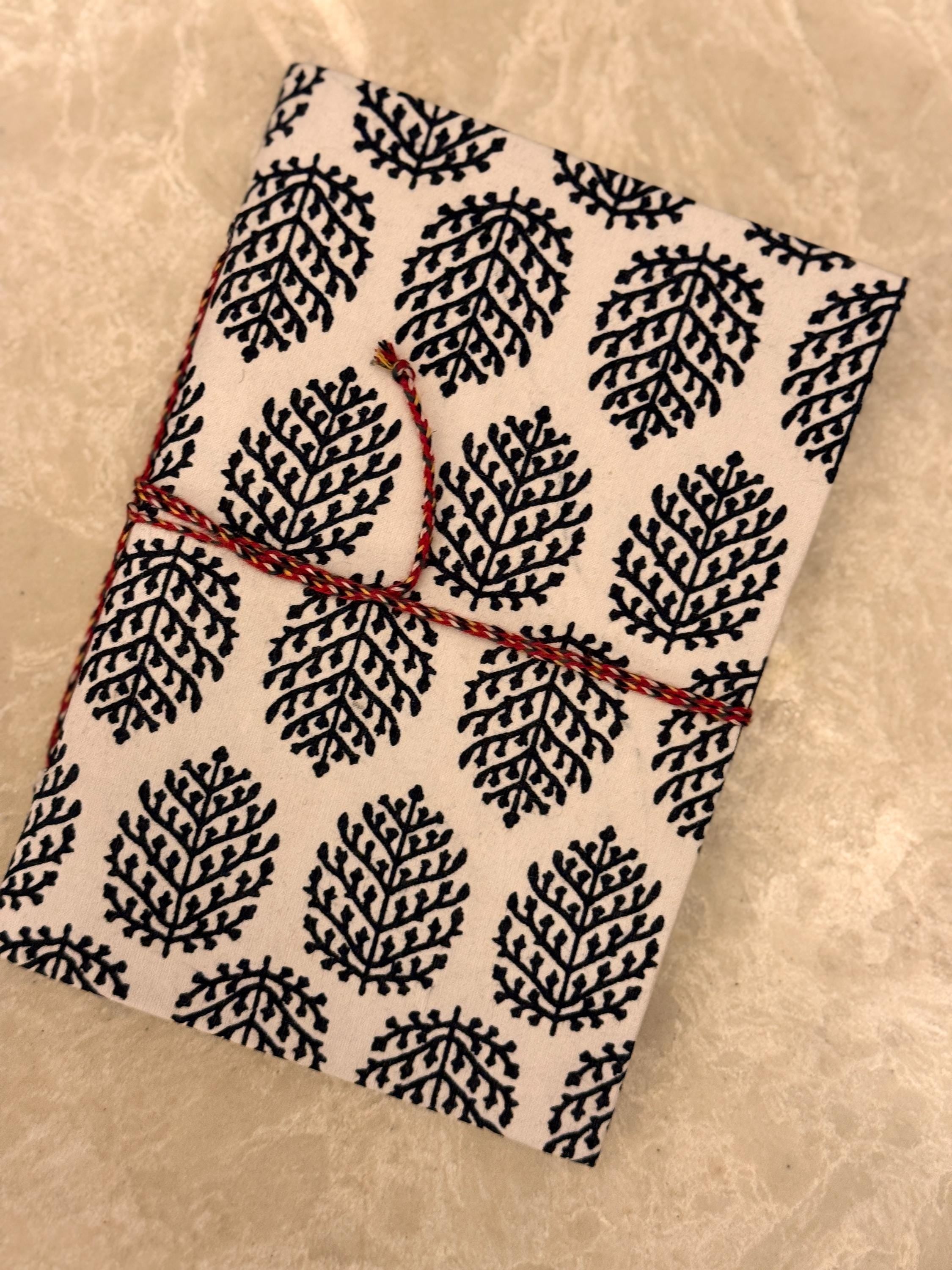 Hand Block Print Handmade Diary, Artisan Paper Journal, Writing Notebook, Unique Handmade Gift