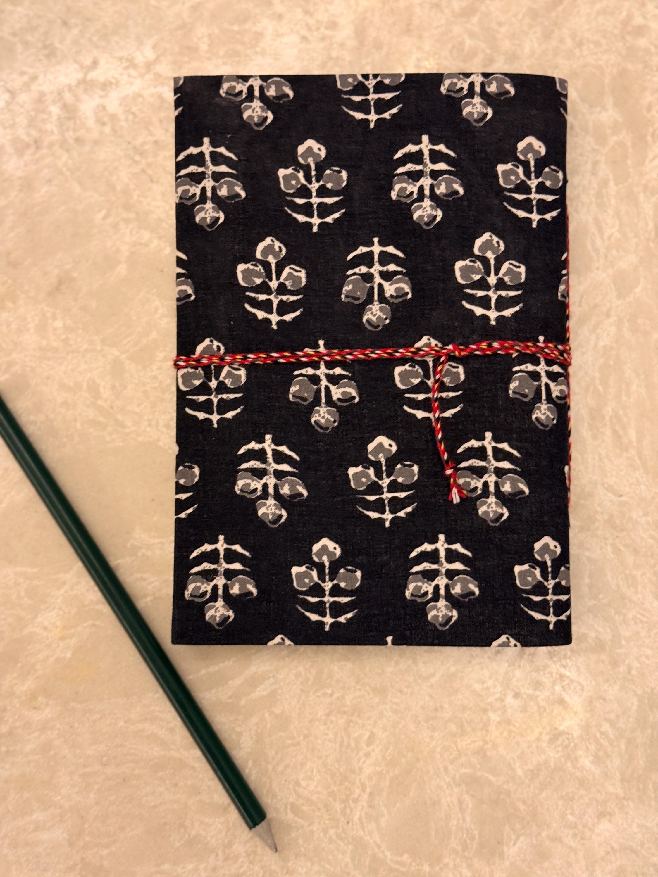 Hand Block Print Handmade Diary, Artisan Paper Journal, Writing Notebook, Unique Handmade Gift
