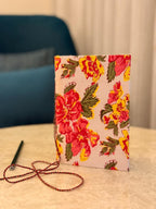 Hand Block Print Handmade Paper Diary, Handmade Journal Notebook, Artisan Writing Journal, Sustainable Gift