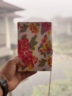 Hand Block Print Handmade Paper Diary, Handmade Journal Notebook, Artisan Writing Journal, Sustainable Gift