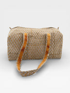 Hand Block Printed Cotton Duffle Bag – Floral Boho Travel Tote