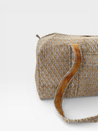 Hand Block Printed Cotton Duffle Bag – Floral Boho Travel Tote