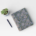 Hand Block Printed Cotton Fabric – Powder Blue Base with White & Indigo Floral Design | Indian Blockprint  Fabric for Sewing  and Home Décor