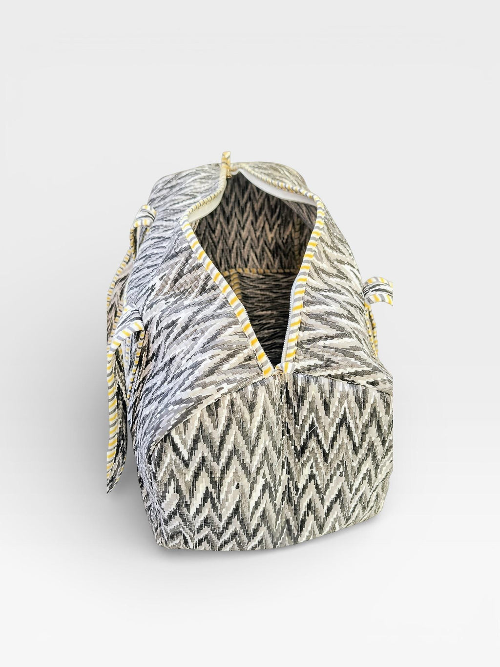 Block Print Quilted Duffle Bag, Handmade Cotton Weekender Bag, Indian Blockprint Travel Bag, Boho Overnight Bag, Gym Yoga Bag