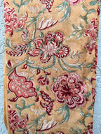 Handmade Cotton Block Print Sarong – Floral Jaipuri Beach Wrap – Indian Hand Block Printed Pareo – Boho Summer Cover Up – Lightweight Sarong
