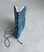Handmade Blue Floral Block Print Diary | Cotton Fabric Journal | Travel Notebook | Artisan Handmade Notebook | Gift for Writers & Students